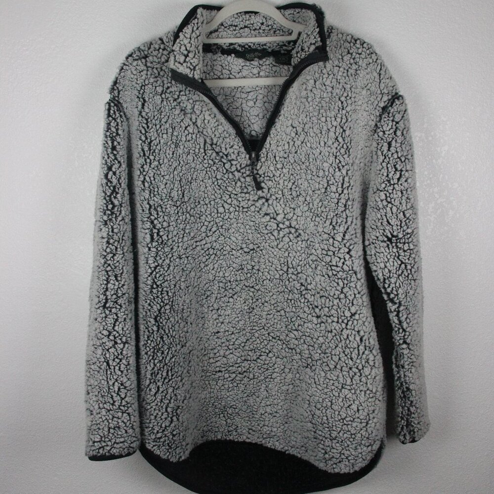 Stillwater Supply Co., Sweater, Men's XL, White and Black